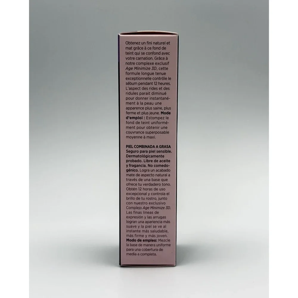 Mary Kay TimeWise Matte 3D Foundation Bronze W 110 Combination To Oily Skin 1oz